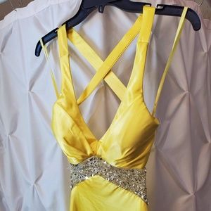 Open Back Prom Dress
